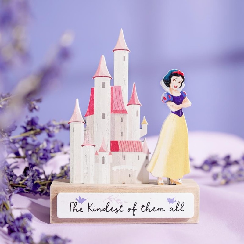 DISNEY PRINCESSES - Blanche-Neige - Mini Plaque Chateau 