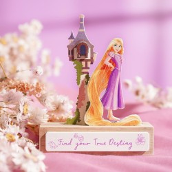 DISNEY PRINCESSES - Raiponce - Mini Plaque Chateau 2