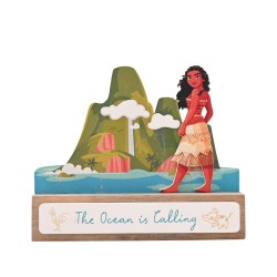 DISNEY PRINCESSES - Vaiana - Mini Plaque Chateau 2