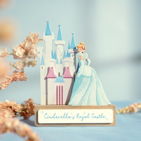 DISNEY PRINCESSES - Cendrillon - Mini Plaque Chateau 