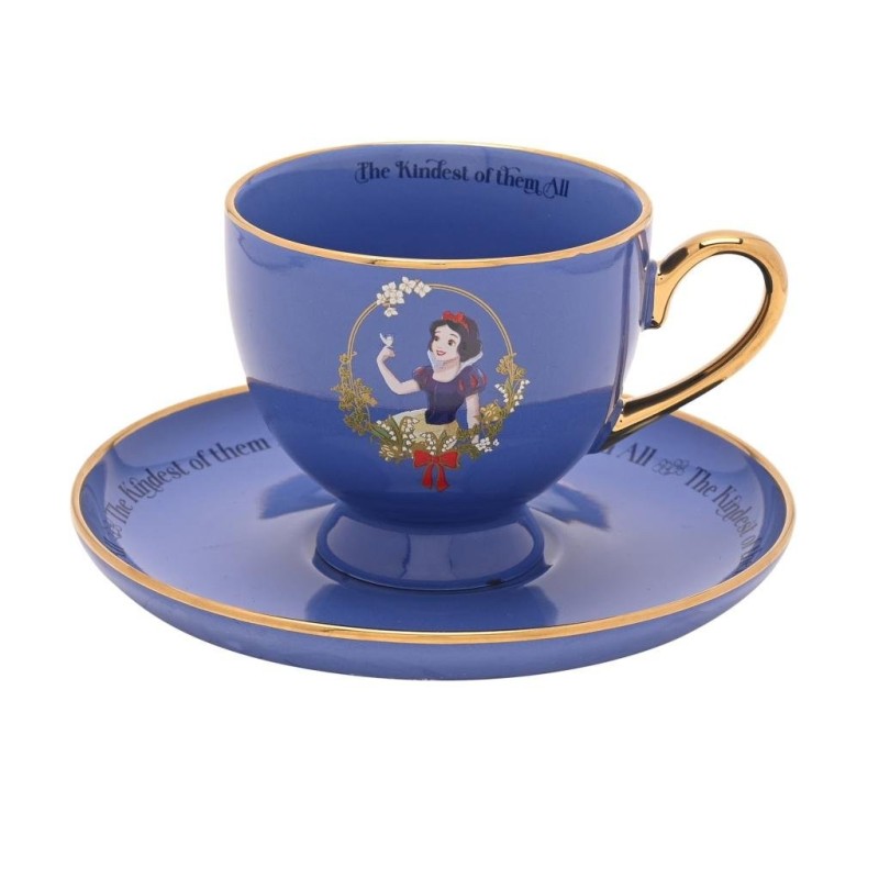 DISNEY PRINCESS - Snow White - Tea Cup + Saucer 7oz 