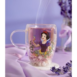 DISNEY PRINCESSES - Blanche-Neige - Verre avec Fleurs Sechées 300ml 2