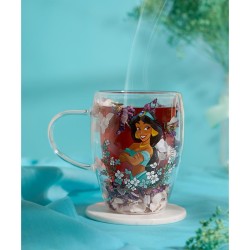 DISNEY PRINCESSES - Jasmine - Verre avec Fleurs Sechées 300ml 2