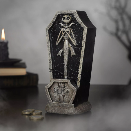 L'ETRANGE NOEL de Mr JACK - RIP - Tirelire - 18cm 