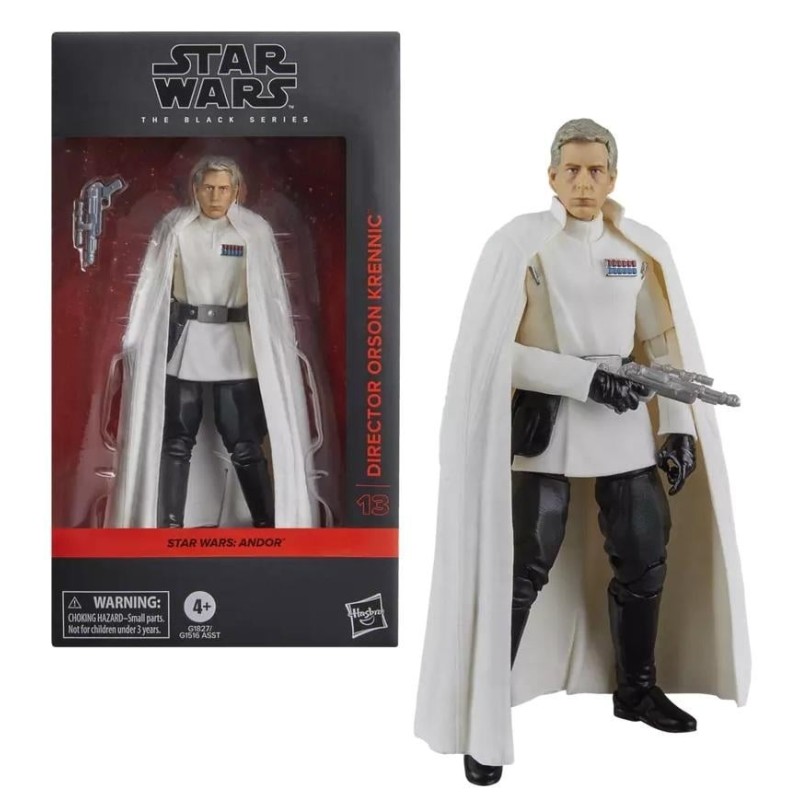STAR WARS ANDOR - Directeur Orson Krennic - Figurine Black Series 15cm 