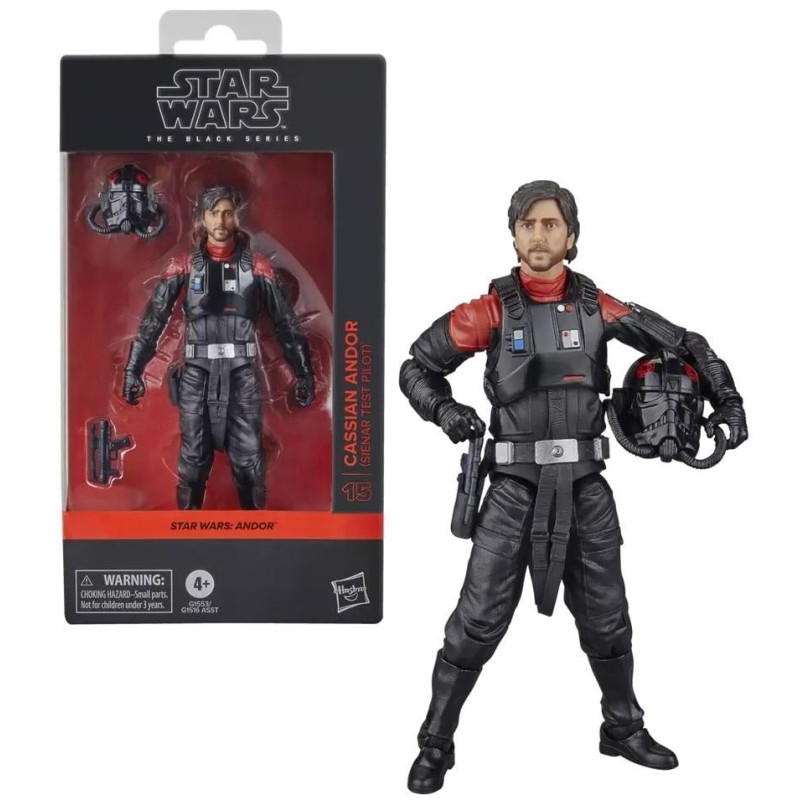 STAR WARS ANDOR - Andor (Sienar Test Pilot) - Fig. Black Series 15cm 