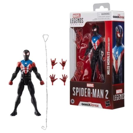 MARVEL - Miles Boricua Suit "Gamerverse" - Fig. Legends Series 15cm 