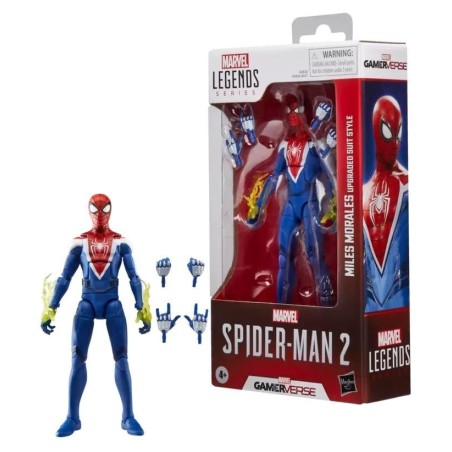 MARVEL - Miles Upgraded Suit "Gamerverse" - Fig. Legends Series 15cm 
