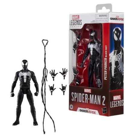 MARVEL -Peter Parker Black Suit "Gamerverse" -Fig. Legends Series 15cm 