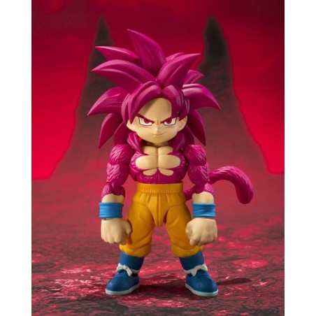 DRAGON BALL DAIMA - Son Goku Super Saiyan 4 - Fig. S.H. Figuarts 8cm 