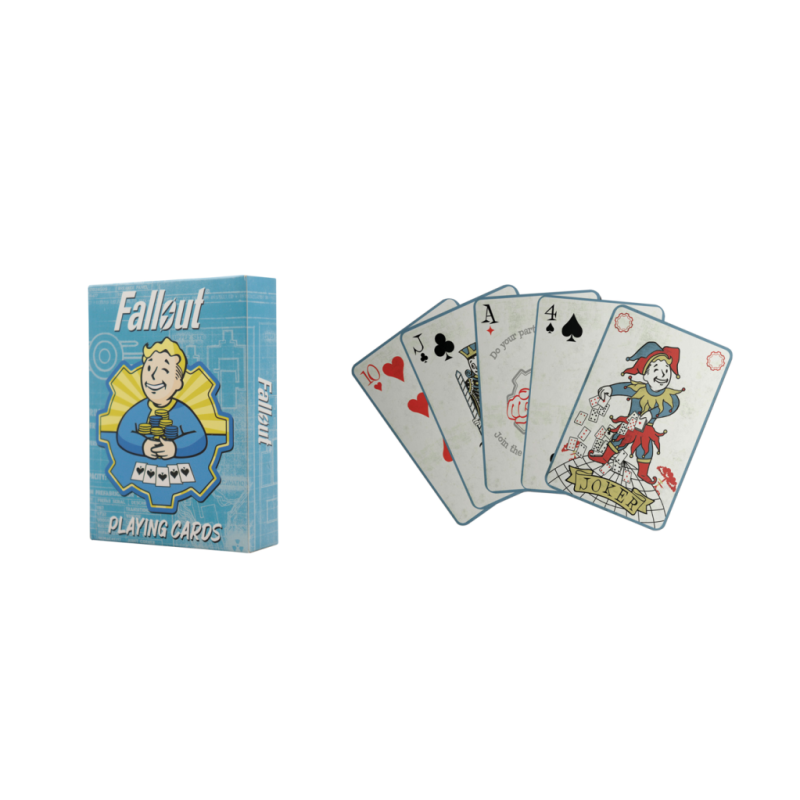 FALLOUT - Playing Cards (52 cards + 2 jokers) 