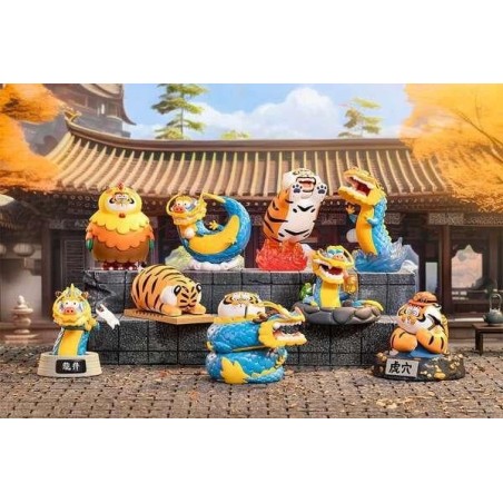 ALEXANDER the Fat Tiger - Long Teng Hu - Blind Box Set 8 Figurine 10cm 