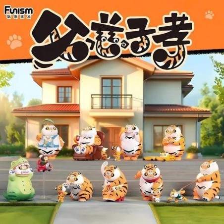 ALEXANDER the Fat Tiger - Roaring Love - Blind Box Set 8 Figurine 10cm 