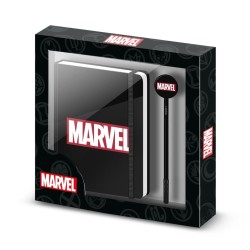MARVEL - Gift Box - Notebook A5 + Stylo 2