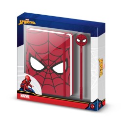 SPIDER-MAN - Gift Box - Notebook A5 + Stylo 2