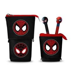 SPIDER-MAN - Trousse Verticale + 2 Stylos Gel 2