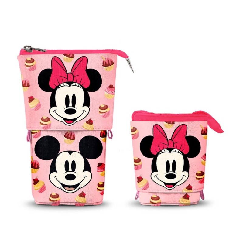 MINNIE & MICKEY - Muffin - Trousse Verticale 