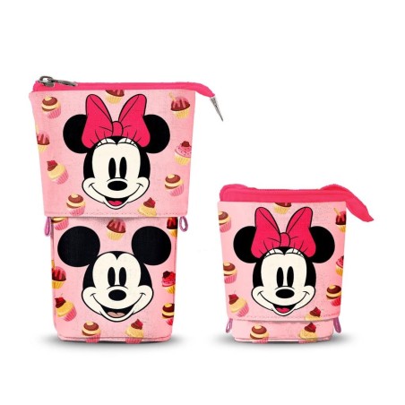 MINNIE & MICKEY - Muffin - Trousse Verticale 