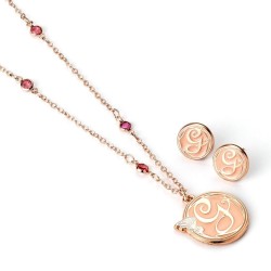 WICKED - Glinda - Set Cadeau Collier + Clous d'Oreilles 2