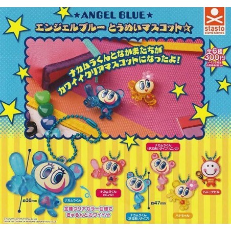 GASHAPON - Angel Blue Tranparent Figure (Lot de 40 Capsule 58mm) 