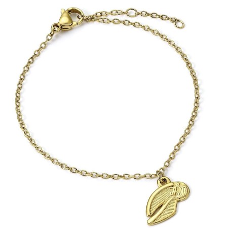HARRY POTTER - Vif d'Or - Bracelet en Acier Inoxydable Doré 