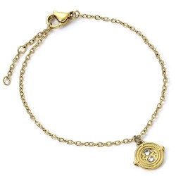 HARRY POTTER - Retourneur de Temps - Bracelet en Acier Inoxydable Doré 2