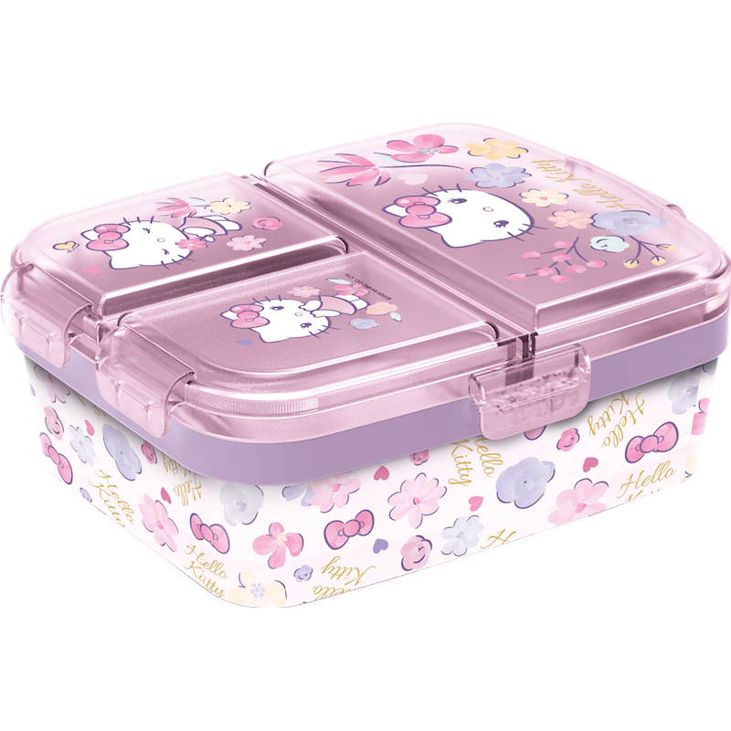 HELLO KITTY - Lunch Box multi compartment 