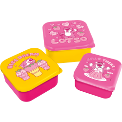 TOY STORY - Lotso - Boîtes à Snack - 3 pcs 2
