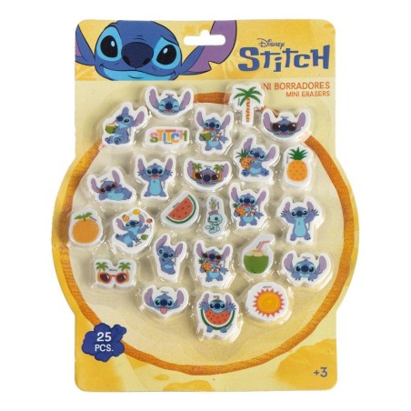 STITCH - Summer - Pack de 25 Gommes 