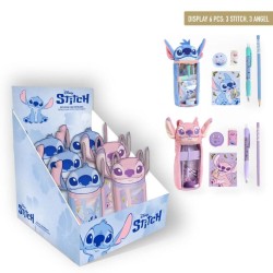 STITCH & ANGEL - Display de 6 Sets de Papeterie 6pc 2