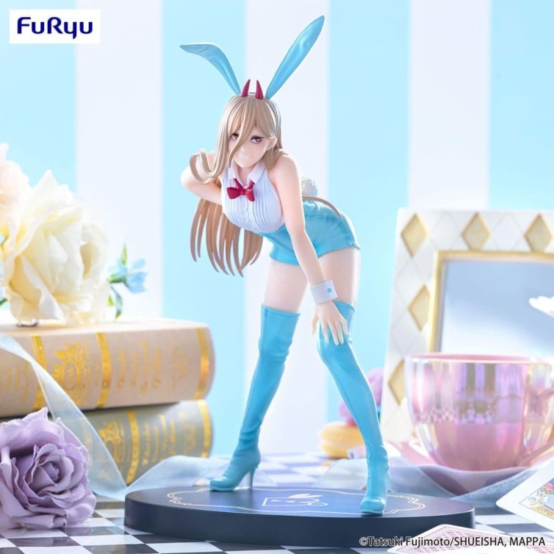 CHAINSAW MAN - BiCute Bunnies Power Light Blue - Statuette 25cm 