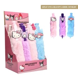 HELLO KITTY & Friends - Display de 12 Grands Stylos Fluffy 2