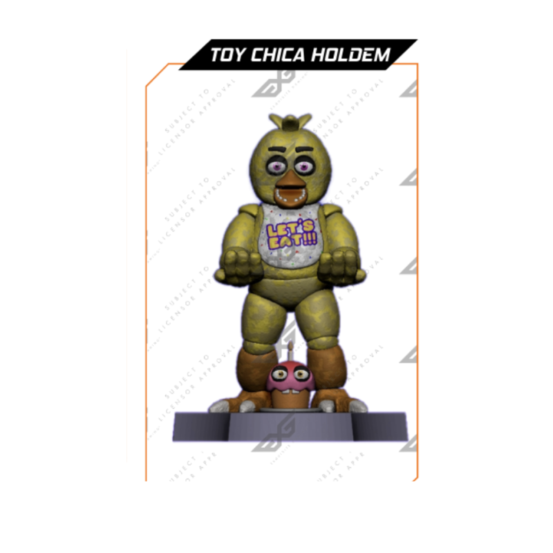 FNAF - Toy Chica - Support Manette & Portable 'Holdem' - 11cm 