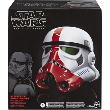 STAR WARS - Casque éléctronique Incinerator Stormtrooper Black Series 