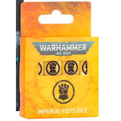 WARHAMMER 40000: IMPERIAL FISTS DICE