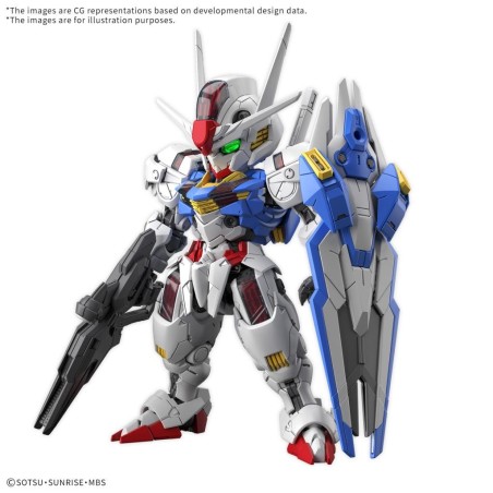 GUNDAM - MGSD Gundam Aerial - Model Kit 