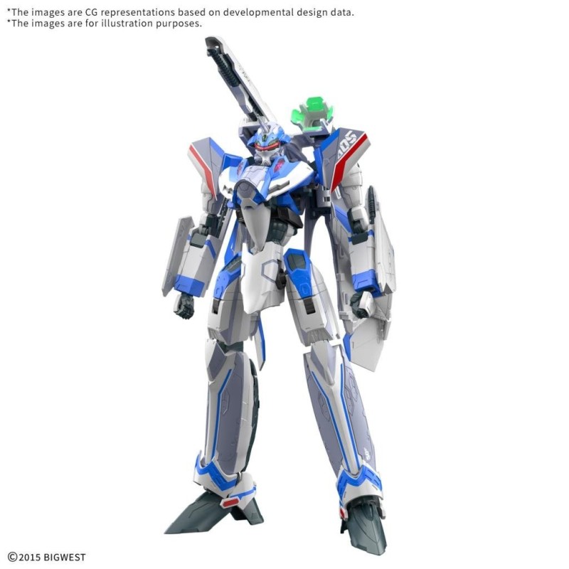 MACROSS - HG 1/100 VF-31J Siegfried (Hayate Immelmann Use) - Model Kit 