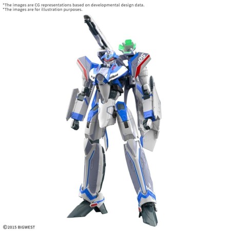 MACROSS - HG 1/100 VF-31J Siegfried (Hayate Immelmann Use) - Model Kit 