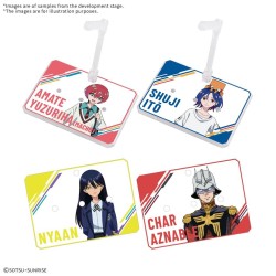 GUNDAM - Action Base 7 Clear Color Mobile Suit GQuuuuuuX Stickers Set 2