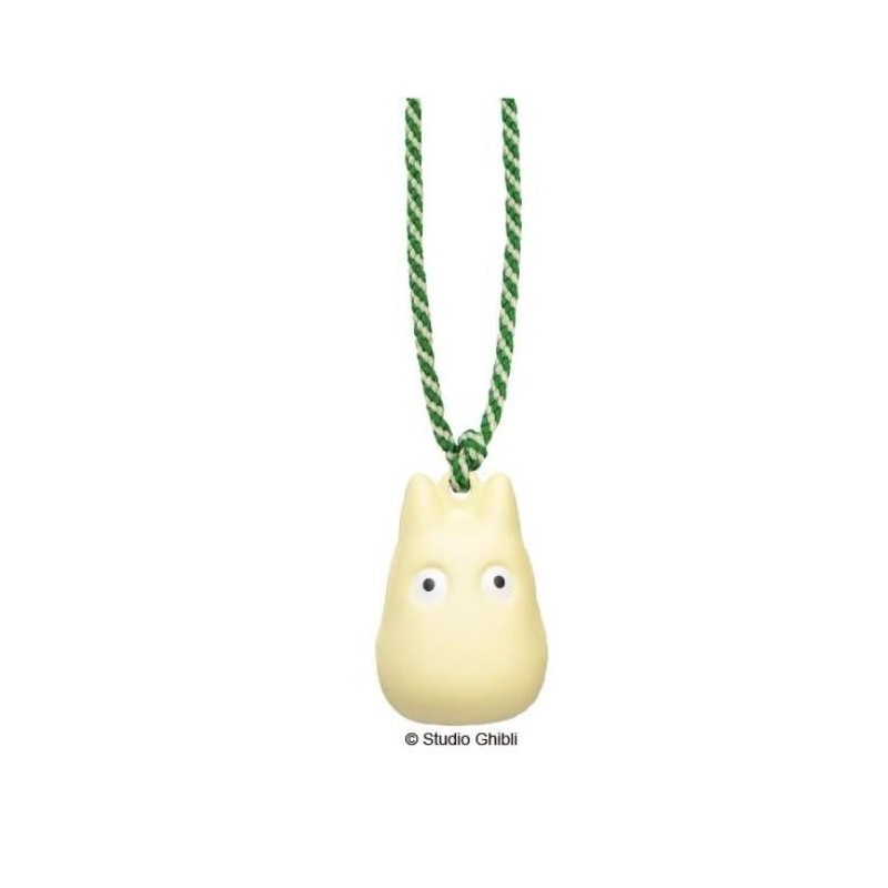 MON VOISIN TOTORO - Totoro Blanc - Strap Clochette Netsuke 