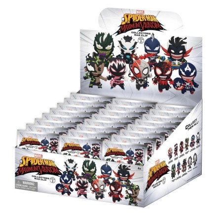 VENOM - Series 2 - 3D Foam Bag Clip (Display 24 Pcs) 