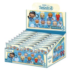 LES 4 FANTASTIQUES - Movie - 3D Foam Bag Clip (Display 24 Pcs) 2