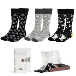 HARRY POTTER - Pack de 3 Paires de Chaussettes (Taille 38-45) 2