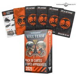 K/T: PACK DE CARTES D'OPÉS APPROUVÉES 25