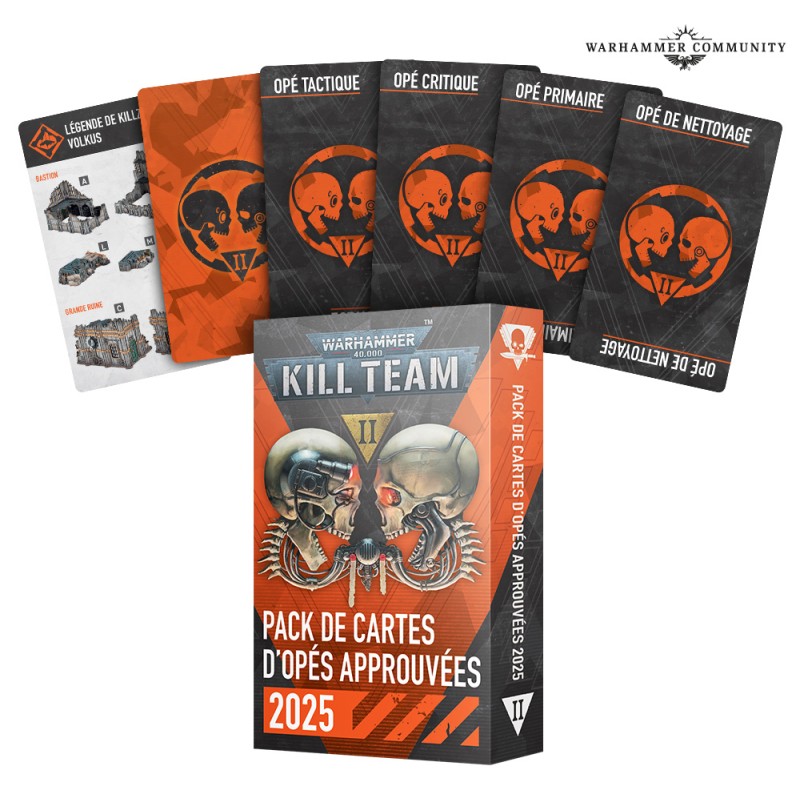 K/T: PACK DE CARTES D'OPÉS APPROUVÉES 25