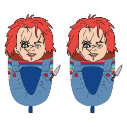 CHUCKY - 3D Slippers - S UK 5/5,5 