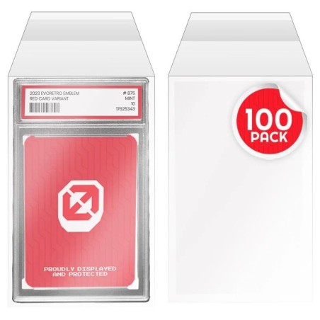 EVORETRO - Sleeves For PSA Graded Card 100pc 