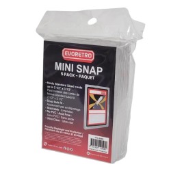 EVORETRO - Mini Snap Card Holders 5pc 2