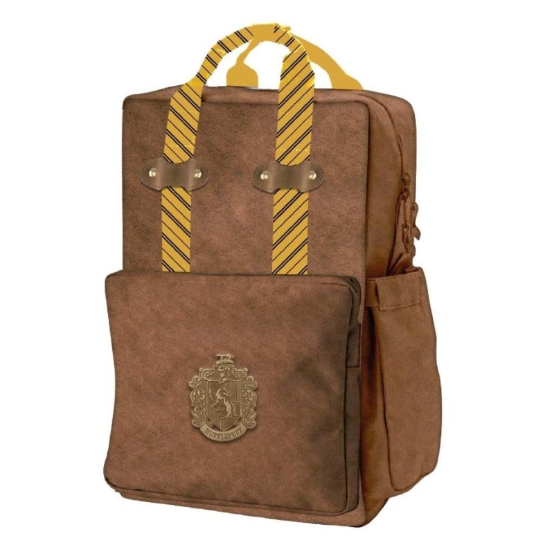 HARRY POTTER - Poufsouffle - Sac à Dos Casual - 35x27x18cm 