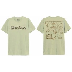 LORD OF THE RINGS - Gondor Map - T-Shirt Men (XL) 